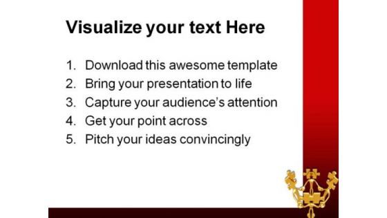 Teamwork Puzzle01 Leadership PowerPoint Themes And PowerPoint Slides 0811