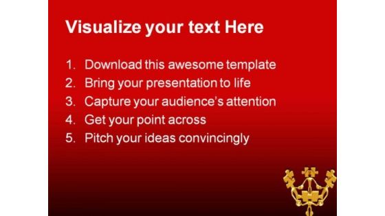 Teamwork Puzzle01 Leadership PowerPoint Themes And PowerPoint Slides 0811