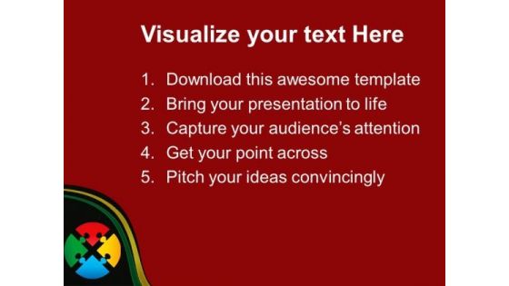 Teamwork Puzzle Communication PowerPoint Templates And PowerPoint Themes 0512