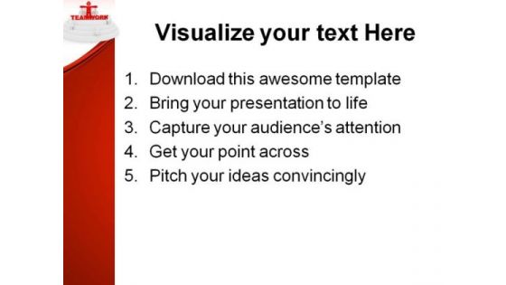 Teamwork Success Business PowerPoint Themes And PowerPoint Slides 0811