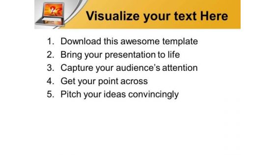 Technical Question Laptop Technology PowerPoint Templates Ppt Backgrounds For Slides 0113