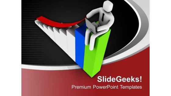 Technolgy Can Send You On Top PowerPoint Templates Ppt Backgrounds For Slides 0713