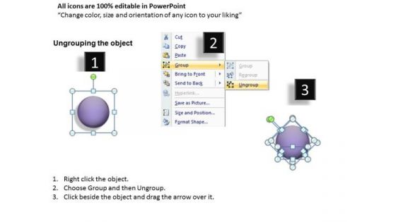 Technology Clustering Vertical PowerPoint Slides And Ppt Diagram Templates