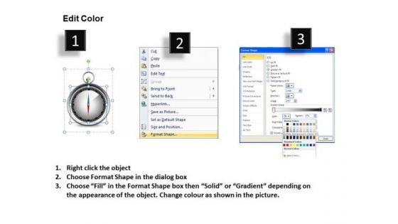 Technology Compass 1 PowerPoint Slides And Ppt Diagram Templates