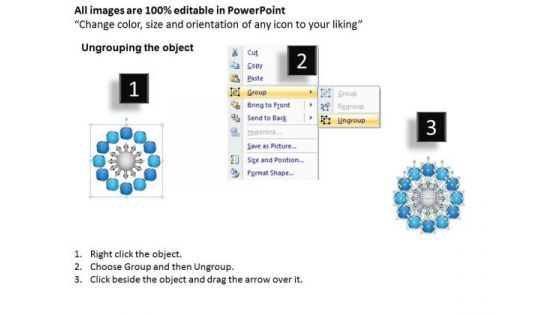 Templates Download Process 12 Concepts Ppt Circular Flow Layout Diagram PowerPoint Slides