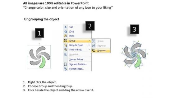 Templates Free Download Agenda Interconnected Flow Business Plan Creator PowerPoint Slides