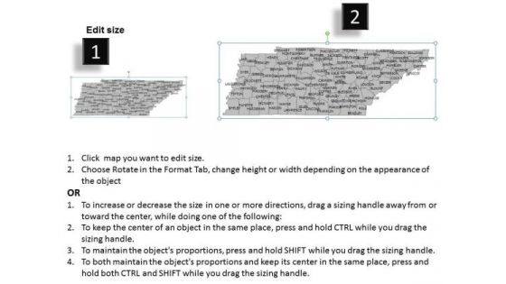 Tennessee PowerPoint Maps