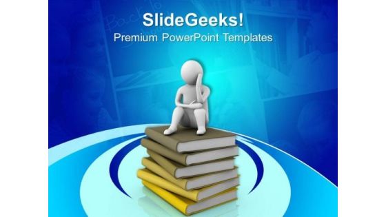 Tension For Studies Education Concept PowerPoint Templates Ppt Backgrounds For Slides 0513