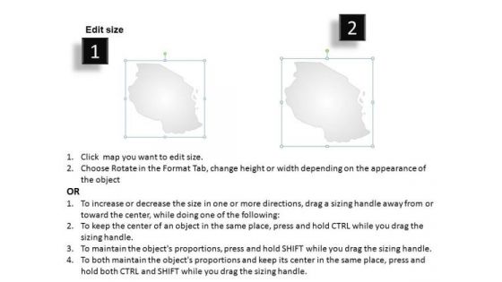 Tenzania PowerPoint Maps