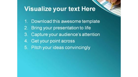 Test Business PowerPoint Templates And PowerPoint Backgrounds 0811