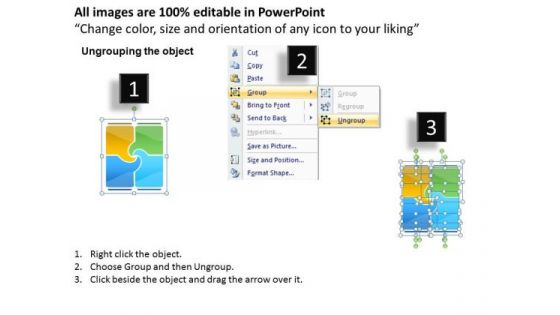 Text Box Diagram PowerPoint Templates 2010 Radial