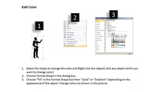 Text Boxes Person Speaking PowerPoint Slides And Ppt Diagrams