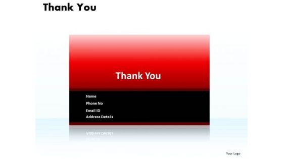 Thank You PowerPoint template