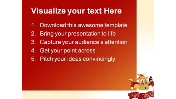 Thanksgiving Festival PowerPoint Templates And PowerPoint Backgrounds 0711