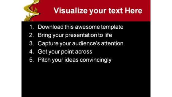 The Corporate Ladder Leadership PowerPoint Themes And PowerPoint Slides 0711