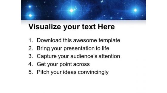 The Pleiades Star Cluster PowerPoint Templates Ppt Backgrounds For Slides 0213