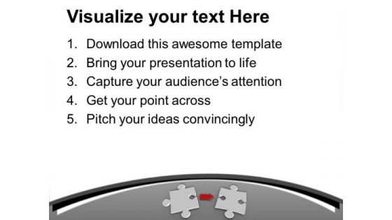 The Right Part Of Puzzle PowerPoint Templates Ppt Backgrounds For Slides 0613