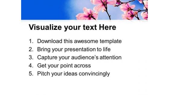 Theme Of Spring Beauty Of Nature PowerPoint Templates Ppt Backgrounds For Slides 0613