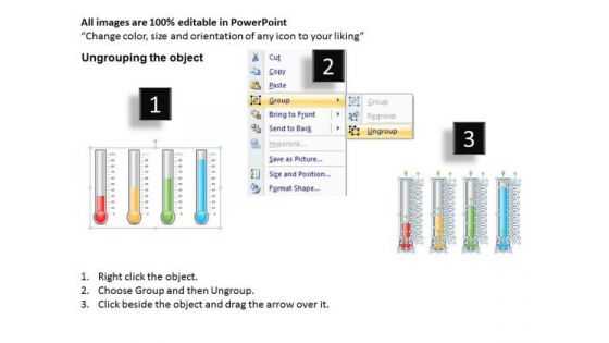Thermometer Chart PowerPoint Presentation Template