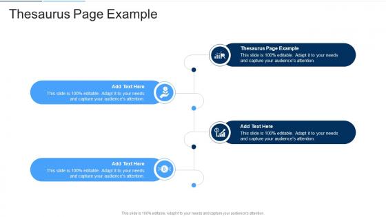 Thesaurus Page Example In Powerpoint And Google Slides Cpb Thesaurus Page Example In Powerpoint And Google Slides Cpb