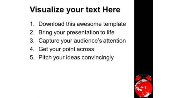 Think About Global Warming Warnings PowerPoint Templates Ppt Backgrounds For Slides 0413