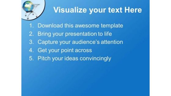 Think About The Global Market PowerPoint Templates Ppt Backgrounds For Slides 0413