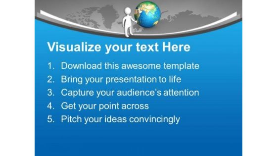 Think And Show Global Thoughts In Business PowerPoint Templates Ppt Backgrounds For Slides 0413