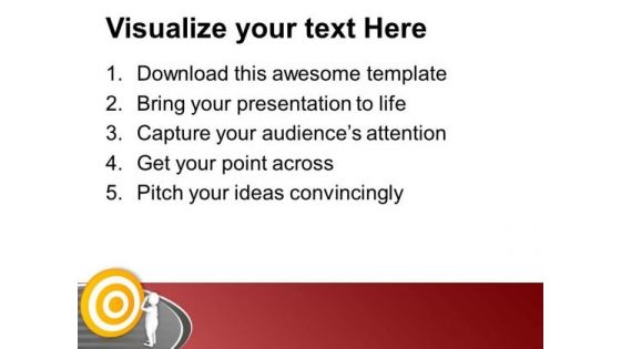 Think For Right Targets In Business PowerPoint Templates Ppt Backgrounds For Slides 0713
