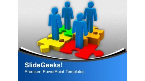 Think For Team Wellness PowerPoint Templates Ppt Backgrounds For Slides 0713
