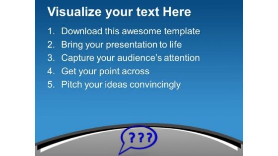 Think For The Exact Solution PowerPoint Templates Ppt Backgrounds For Slides 0613