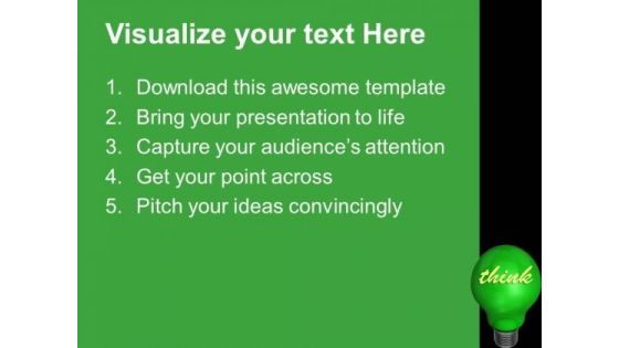 Think Idea Business PowerPoint Templates And PowerPoint Themes 0912