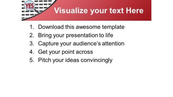 Think Positive PowerPoint Templates Ppt Backgrounds For Slides 0413