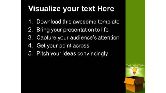 Thinking Outside The Box Business PowerPoint Templates And PowerPoint Themes 0812
