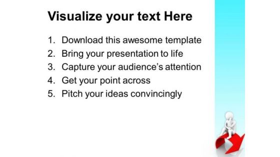 Thinking The Solve The Business Riddles PowerPoint Templates Ppt Backgrounds For Slides 0513
