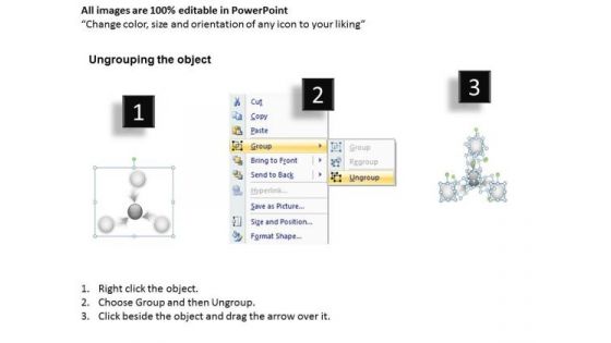 Three Converging Arrows Managing Process Layout Cycle PowerPoint Templates