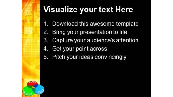 Three Principles Of Marketing Business PowerPoint Templates Ppt Backgrounds For Slides 0213