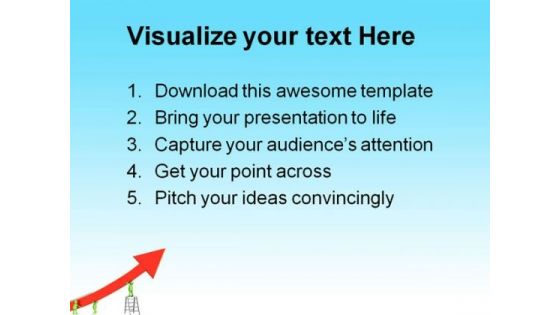 Three Puppets Supporting Leadership PowerPoint Themes And PowerPoint Slides 0811