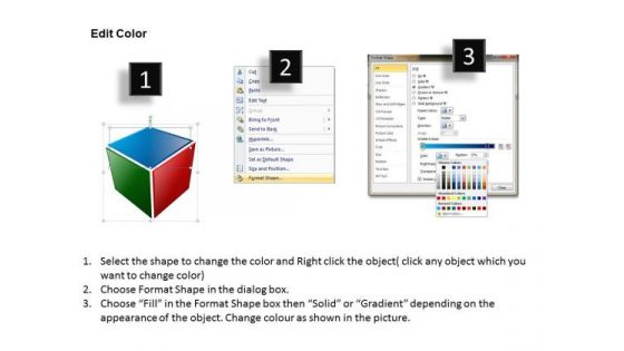Three Sides Af An Argument PowerPoint Templates
