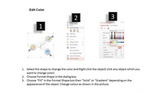 Three Unique Designed Text Boxes Presentation Template