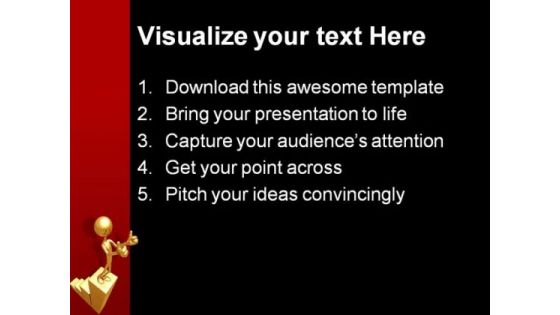 Thumbs Up Success Business PowerPoint Backgrounds And Templates 1210