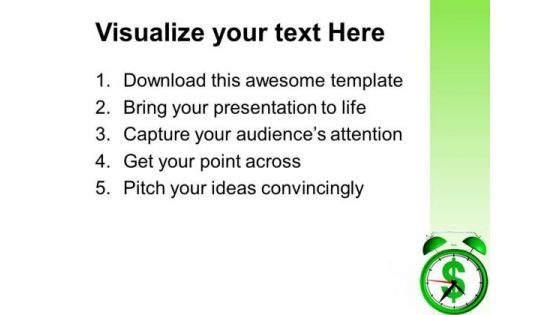 Time And Money Concept Business PowerPoint Templates And PowerPoint Themes 0712