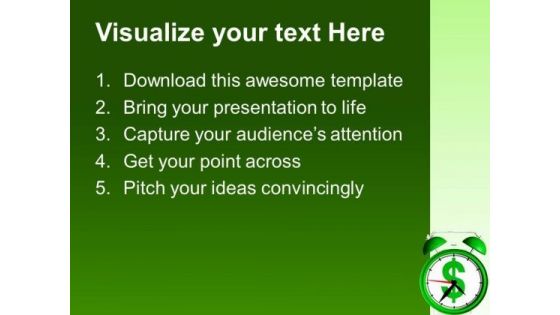 Time And Money Concept Business PowerPoint Templates And PowerPoint Themes 0712