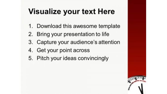 Time And Tide For No Man PowerPoint Templates Ppt Backgrounds For Slides 0313