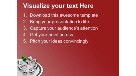 Time Based Meeting For Issue Resolve PowerPoint Templates Ppt Backgrounds For Slides 0713