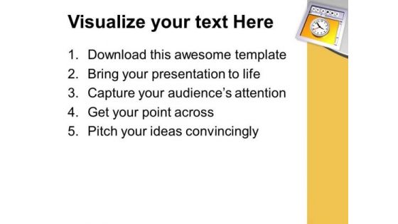 Time Bound Process For Business PowerPoint Templates Ppt Backgrounds For Slides 0413