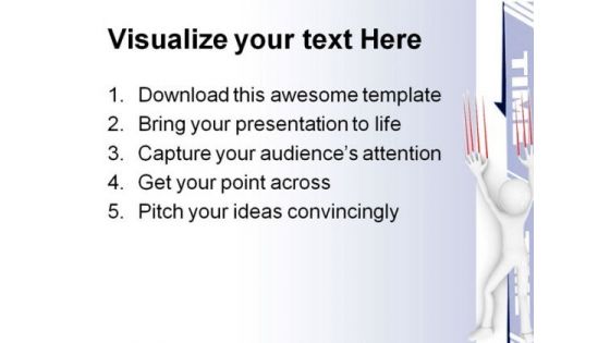 Time Flow Business PowerPoint Backgrounds And Templates 1210