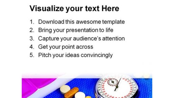 Time For Medication Medical PowerPoint Themes And PowerPoint Slides 0311
