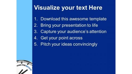 Time For Review Evaluation Business Concept PowerPoint Templates Ppt Backgrounds For Slides 0413