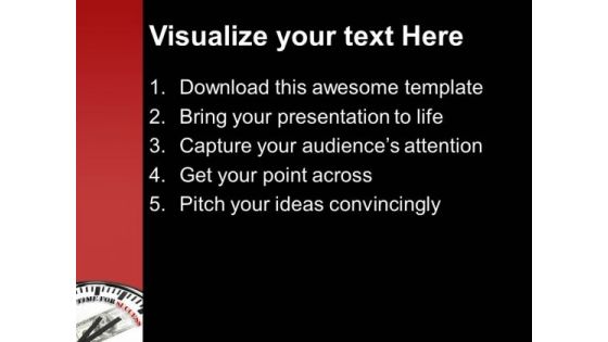 Time For Success Money Business PowerPoint Templates Ppt Backgrounds For Slides 0213