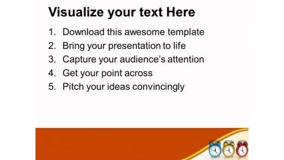 Time Is Important PowerPoint Templates Ppt Backgrounds For Slides 0413
